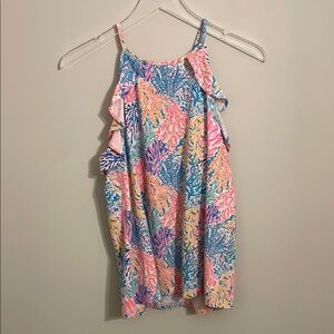 Lilly Pulitzer Billie Top in Multi Splashdance Size Medium